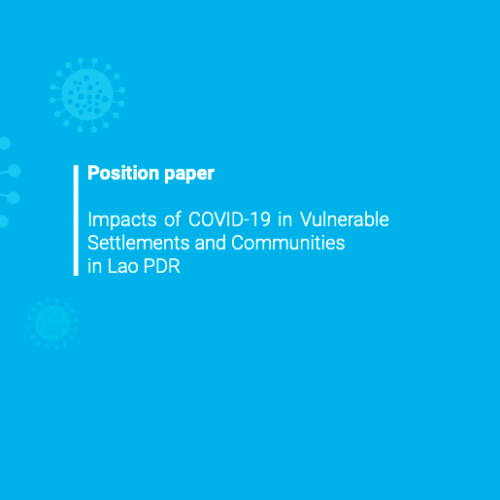 Impacts of COVID-19 in Vulnerable Settlements and Communities in Lao PDR Cover