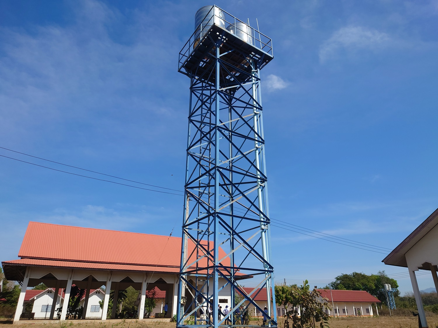 AF1 water tower photo