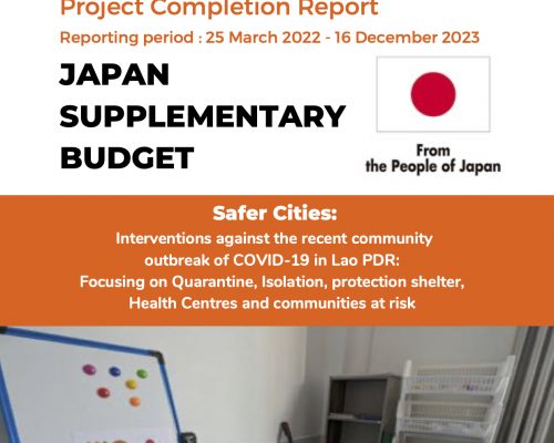 Completion Report Cover Safer Cities